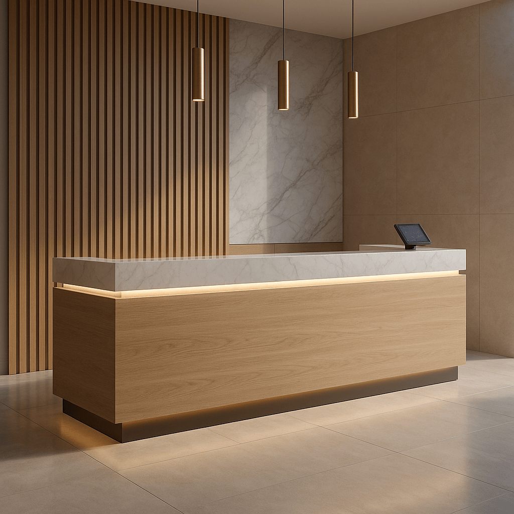 The Evolution of the Modern Reception Desk by Welkomst